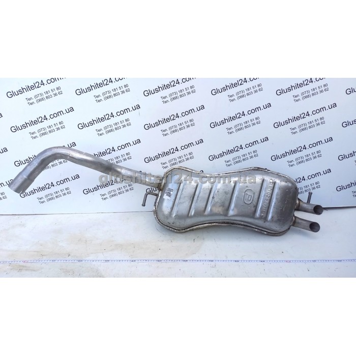 Глушитель Ауди А3 (Audi A3)/Сеат Леон (Seat Leon)/Фольксваген Гольф 4 (Volkswagen Golf IV)/Фольксваген Битл (Volkswagen Beetle) 1.9TDi Турбо Дизель (01.102) Polmostrow алюминизированный