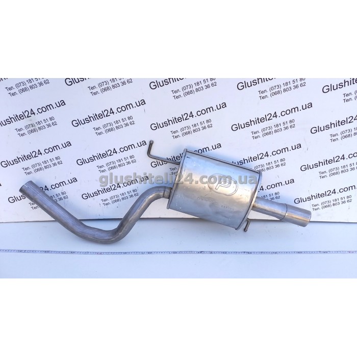 Глушитель Ауди А4 Б6/Б7(Audi A4 B6/B7) 2.0 бензин седан/универсал 2000-2008 (01.114) Polmostrow алюминизированный