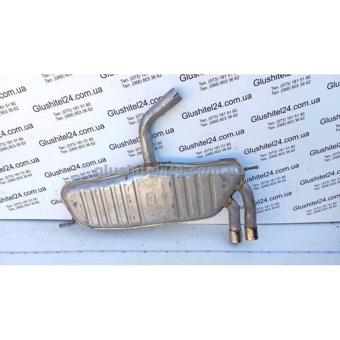 Глушитель Ауди А3 (Audi A3) SPORTBACK 2.0 D 2004-2008 (01.116) Polmostrow алюминизированный