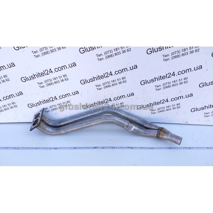 Приемная труба Ауди 80 Б2 (Audi 80 B2) 1.3/1.6 73-86/ Фольксваген Пассат Б2 (Volkswagen Passat B2) 1.3/1.6 74-88 (01.135) Polmostrow алюминизированная