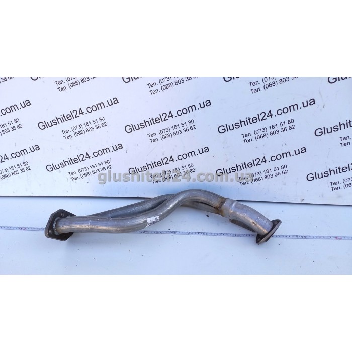 Приемная труба (штаны) Ауди 80 Б3 (Audi 80 B3) 1.6/1.8/1.9/2.0 1986-1991 (01.148) Polmostrow алюминизированная