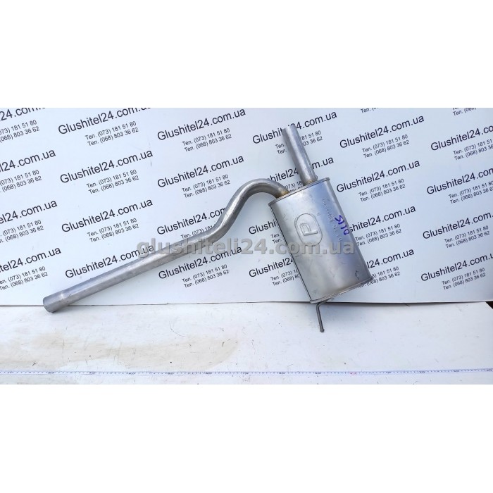 Резонатор Ауди А4 (Б5) (Audi A4 B5) 1.6/1.9TDi седан/универсал 1994-2001 (01.15) Polmostrow алюминизированный