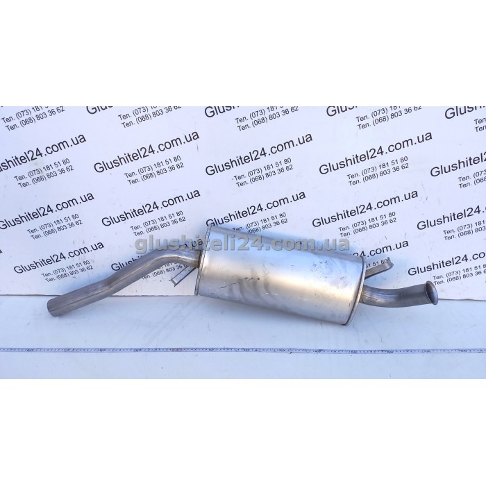 Резонатор Ауді А6 (Audi A6) 1994-1996 1.8/2.0/2.3/ Ауді 100 С3/С4 (Audi 100 C3/C4) 1984-1994 2.0/2.2/2.3 (01.26) Polmostrow алюмінізований