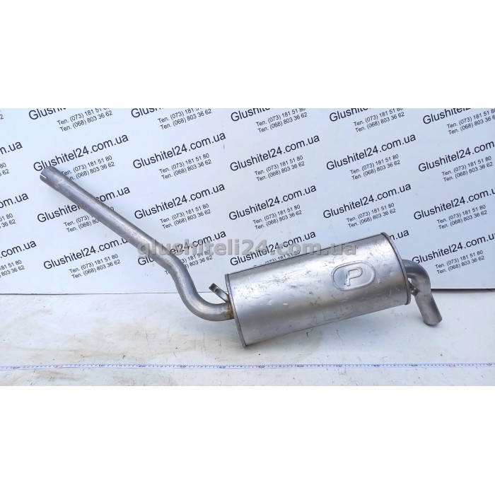 Резонатор Ауді 80/90 (Audi 80/90)/Купе/Coupe 2.0 05/89-07/90 aut. (01.42) Polmostrow алюмінізований