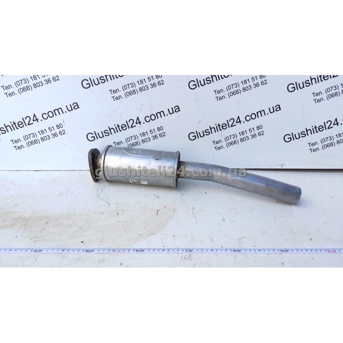 Замінник каталізатора Ауди 80 Б3 (Audi 80 B3) 1.6/1.8/1.9/1.6D 1986-1991 (01.58) Polmostrow алюмінізований