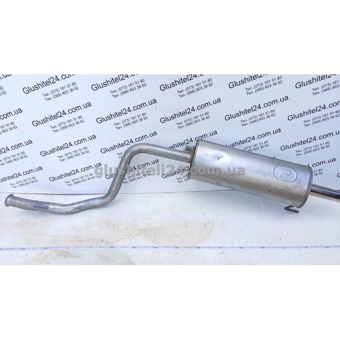 Глушитель Ауди 80 Б4 (Audi 80 B4) 1.6/2.0 седан/универсал 1991-1995 (01.63) Polmostrow алюминизированный