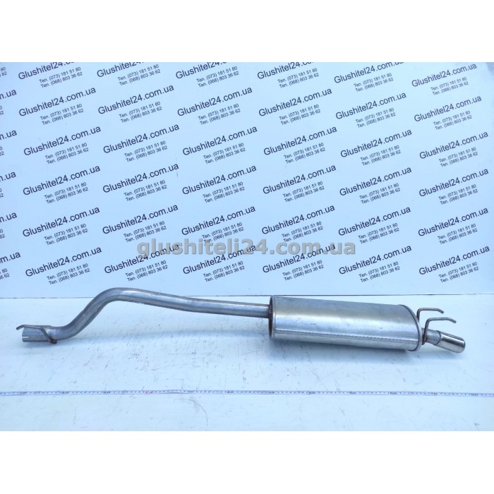 Глушитель Дачия Соленза (Dacia Solenza) (02.06) Польша Polmostrow алюминизированный