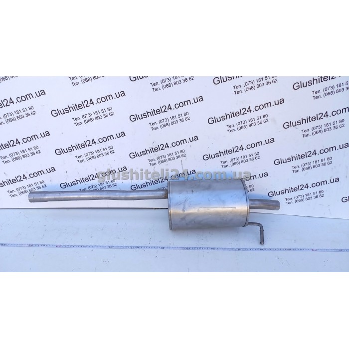 Глушитель Дачия Логан / Рено Логан (Dacia Logan/ Renault Logan) 1.5 DCi универсал (02.09) Polmostrow алюминизированный