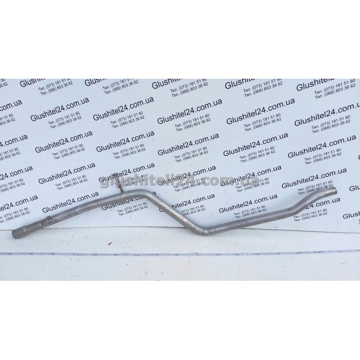 Труба средняя Dacia Duster (Дачиа Дастер) 1.5D 10- (02.19) Polmostrow алюминизированная