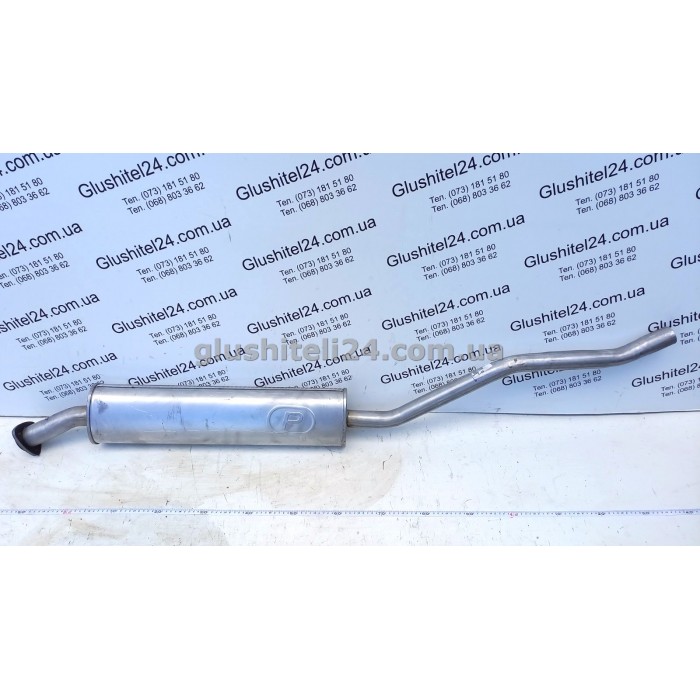 Резонатор БМВ 3 Е30 (BMW 3 E30) 316/318 1.8 1982-1990 (03.04) Polmostrow алюмінізований