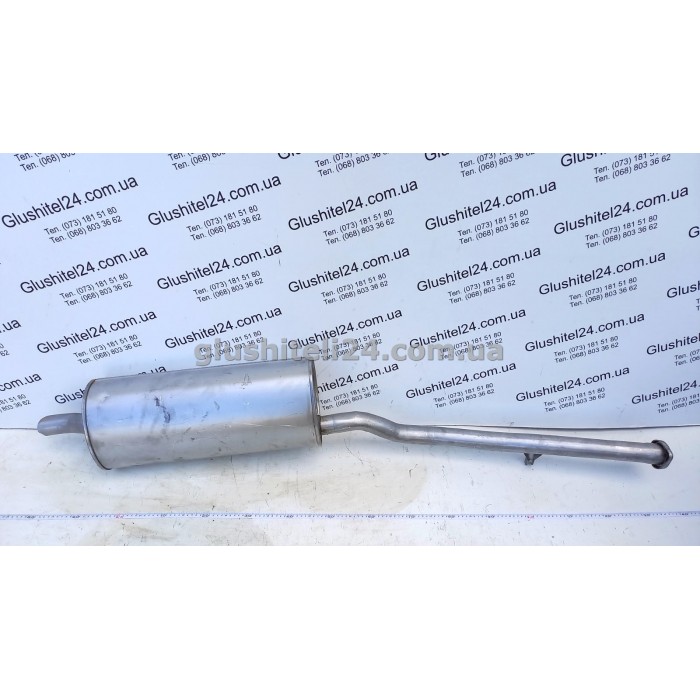 Глушник БМВ Е36 (BMW E36) (03.12) 93- 316i Polmostrow алюмінізований