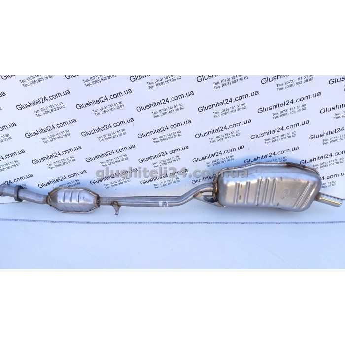 Система БМВ 318iS (BMW 318iS) (03.22) 1.8i-16V 90-97 Polmostrow алюмінізована