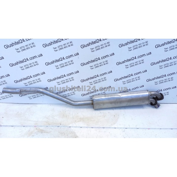 Резонатор БМВ 3 Е30 320/324 (BMW 3 E30 320/324) 2.0/2.4D 1983-1991 (03.29) Polmostrow алюмінізований