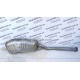 Глушник БМВ 3 Е36 (BMW 3 Е36) 320/323 2.0/2.5 бензин 1990-1999 (03.31) Polmostrow алюмінізований