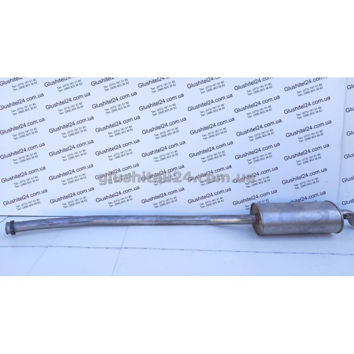 Глушник БМВ 3 Е36 (BMW 3 E36) 325 2.5TD 1992-1998 (03.49) Polmostrow алюмінізований