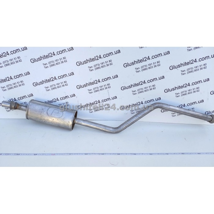 Резонатор Сітроен ЗХ/Ксара (Citroen ZX/Xsara)/ Пежо 306 (Peugeot 306) 91-98 (04.06) Polmostrow алюмінізований