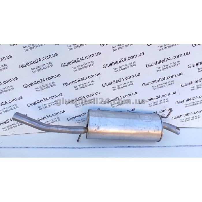 Глушник Сітроен С5 (Citroen C5) 1.8/2.0 16V бензин, хечбек/універсал 2002-2008 (04.09) Polmostrow алюмінізований