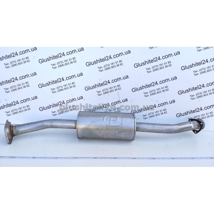 Резонатор Ситроен Джампер (Citroen Jumper)/Фиат Дукато 2 (Fiat Ducato II)/ Пежо Боксер (Peugeot Boxer) 1.9D/1.9TD/2.5D/2.5TD 1994-2002 (04.122) Polmostrow алюминизированный