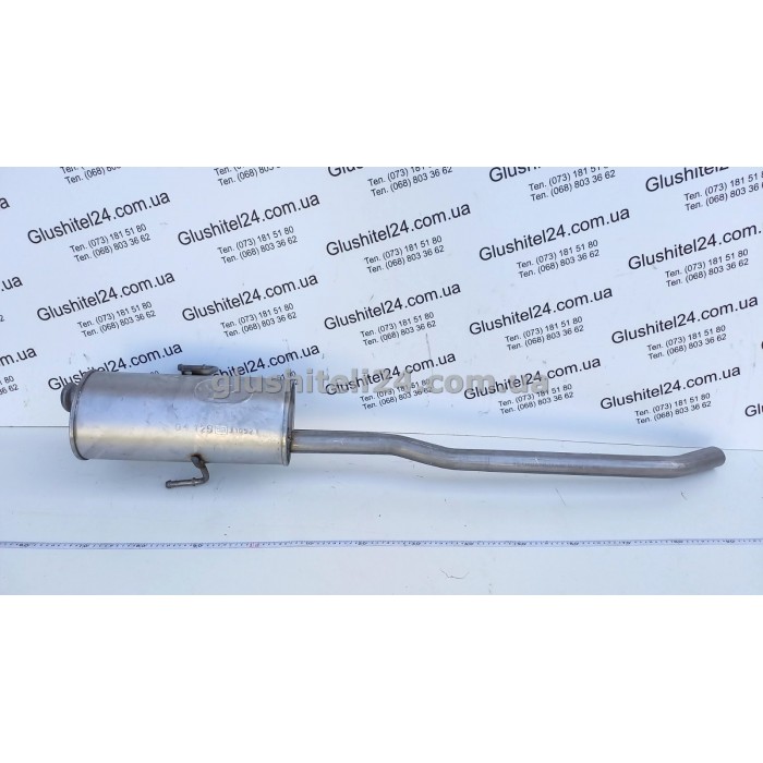 Резонатор Ситроен Джампи (Citroen Jumpy) 1.6/1.9D 1995-2007/ Фиат Скудо (Fiat Scudo) 1.6/1.9D 1995-2003/ Пежо Эксперт (Peugeot Expert) 1.6/1.9D 1995-2003 (04.125) Polmostrow алюминизированный