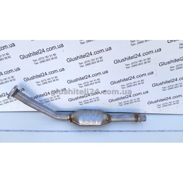 Труба приемная Ситроен Берлинго (Citroen Berlingo)/Пежо Партнер/306 (Peugeot Partner/306) 2.0HDi TD 1999-2002 (04.143) Polmostrow алюминизированная