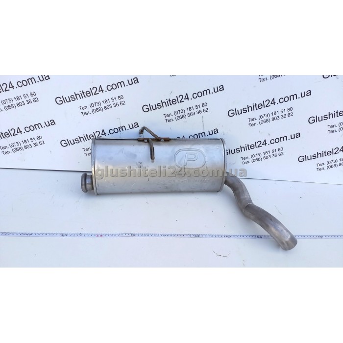 Глушитель Ситроен Берлинго (Citroen Berlingo)/Пежо Партнер (Peugeot Partner) 2.0HDi TD 1999-2002 (04.145) Polmostrow алюминизированный