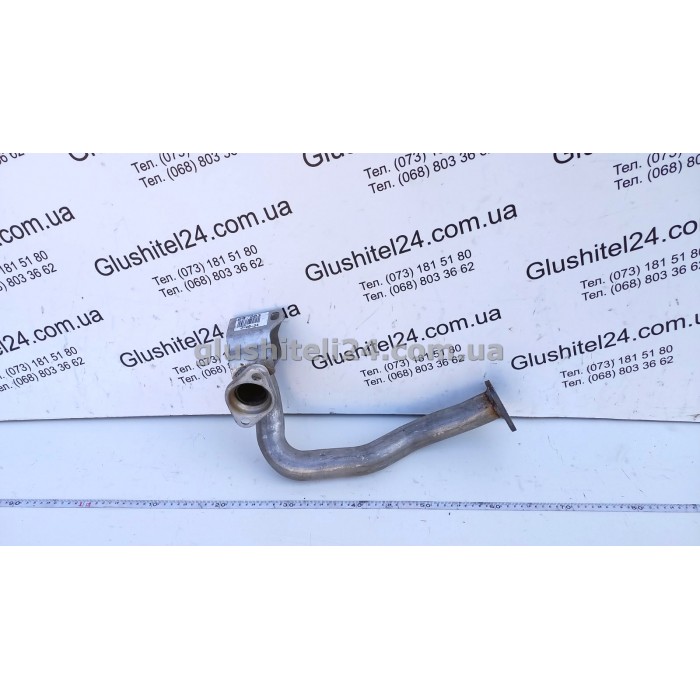 Труба приймальна Сітроен Сакс, АХ (Citroen Saxo, AX)/Пежо 106 (Peugeot 106) 1.5D 94-04 (04.203) Polmostrow алюмінізована