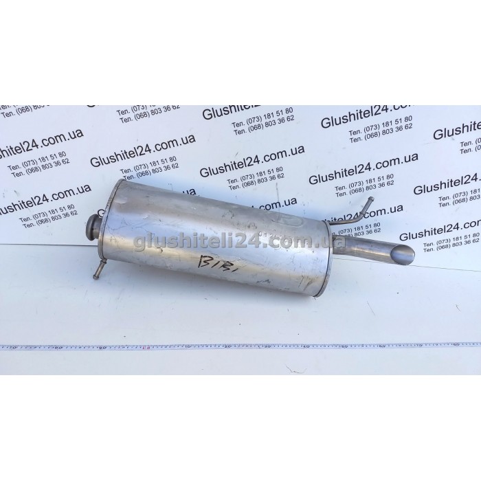 Глушитель Ситроен С5 (Citroen C5) 1.8i -16V 2.0i -16V 2.0HPi -16V 00-02 (04.263) Polmostrow алюминизированный