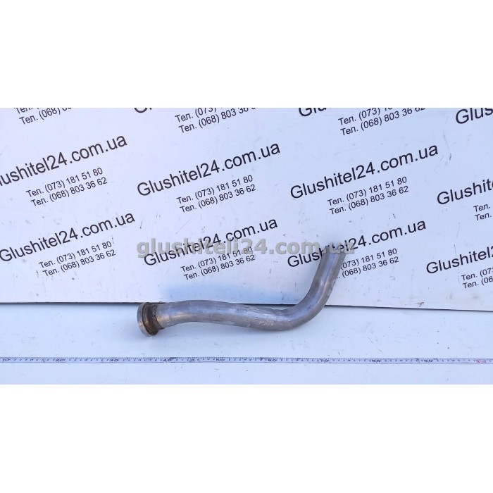 Труба глушника середня Сітроен С2 (Citroen C2) 1.1 2005-2010 (04.271) Polmostrow алюмінізована