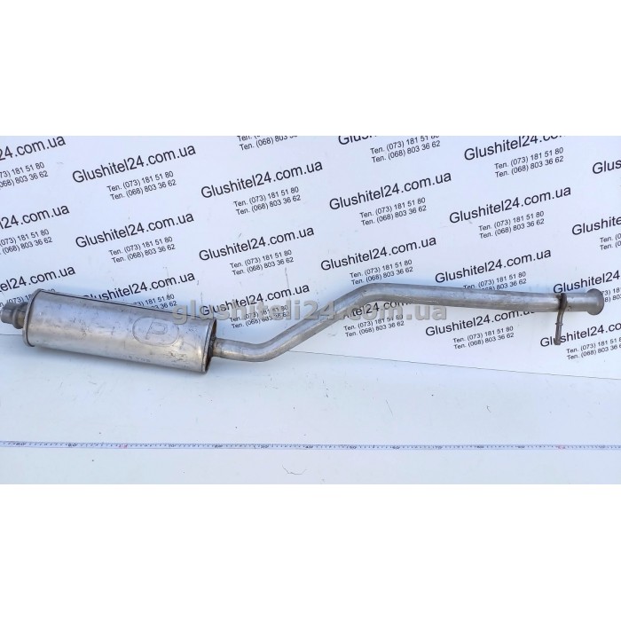 Резонатор Сітроен Ксара Пікассо (Citroen Xsara Picasso) 2.0 HDi Turbo Diesel 1999-2002 (04.298) Polmostrow алюмінізований