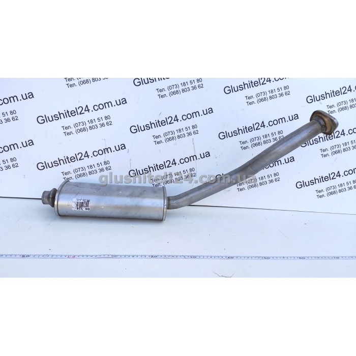 Труба приемная Ситроен Берлинго (Citroen Berlingo)/ Пежо Партнер (Peugeot Partner) 1.9D 2002-2008 (04.314) Polmostrow алюминизированная