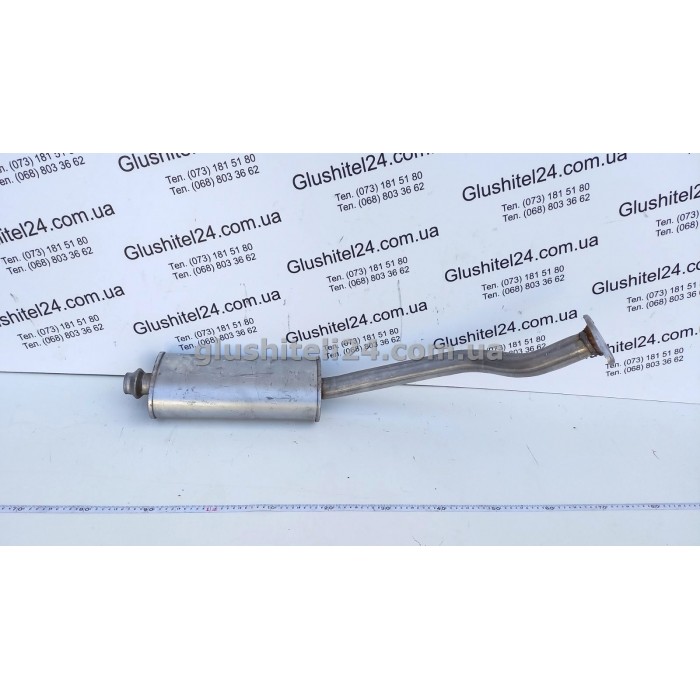 Труба приемная Ситроен Берлинго (Citroen Berlingo)/ Пежо Партнер (Peugeot Partner) 1.9D 1999-2002 (04.317) Polmostrow алюминизированный