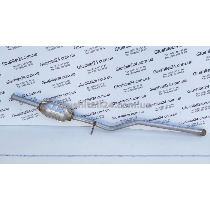 Резонатор Ситроен Берлинго (Citroen Berlingo)/ Пежо Партнер (Peugeot Partner) 1.9D 1999-2008 (04.326) Polmostrow алюминизированный