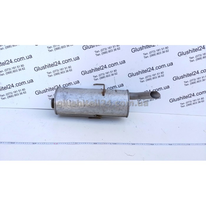 Глушитель Ситроен Саксо (Citroen Saxo) 1.0i / 1.1i / 1.4i / 1.6i / 1.5D 96- (04.42) Polmostrow алюминизированный