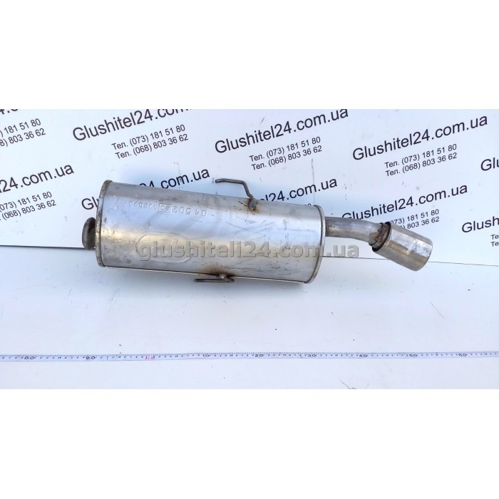 Глушитель Ситроен Саксо (Citroen Saxo) 1.6i VTS -16V 00 -04 (04.502) Polmostrow алюминизированный