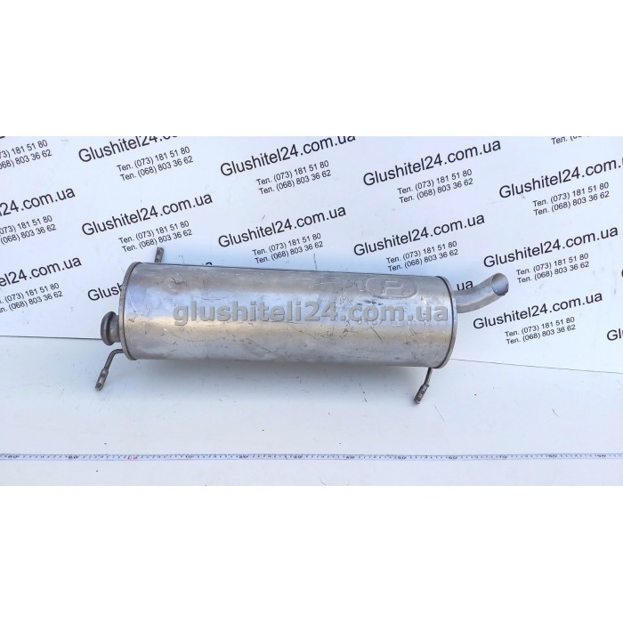 Глушник Сітроен Ксантія (Citroen Xantia) 1.8-2.0 16V 1993-2002 (04.57) Polmostrow алюмінізований