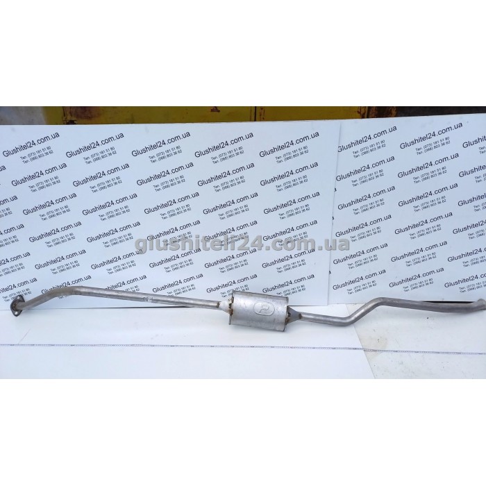 Резонатор Сітроен Ксантія (Citroen Xantia) 1.9D 93-96 (04.61) Polmostrow алюмінізований