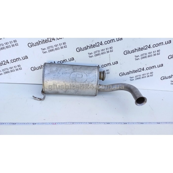 Резонатор Ситроен ХМ (Citroen XM) 2.0 kat 89-96 (04.66) Polmostrow алюминизированный