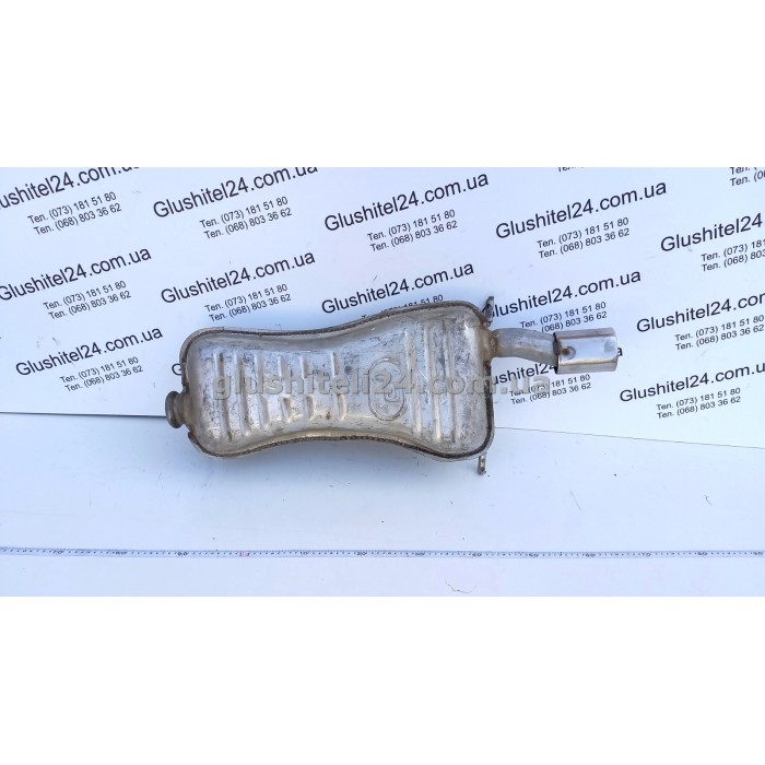 Глушитель Ситроен ЗХ (Citroen ZX) 1.8/1.9/2.0 бензин 1991-1998 (04.91) Polmostrow алюминизированный