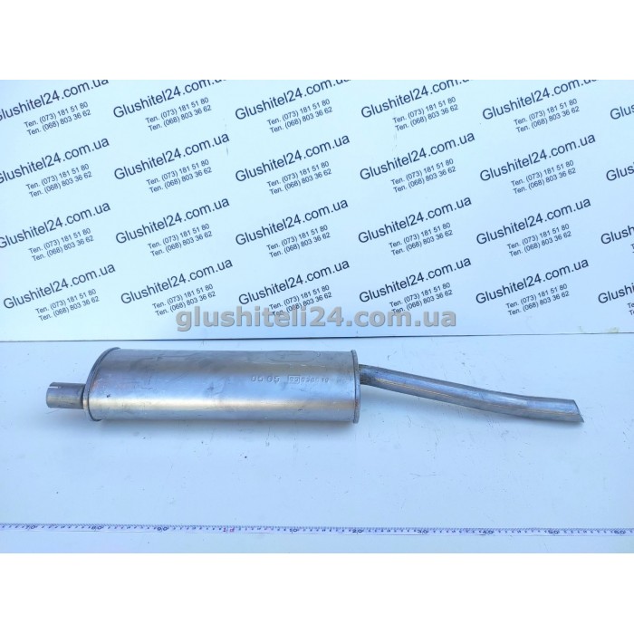 Глушитель задний ДЭУ Нексия (Daewoo Nexia) седан (05.05) Польша Polmostrow алюминизированный