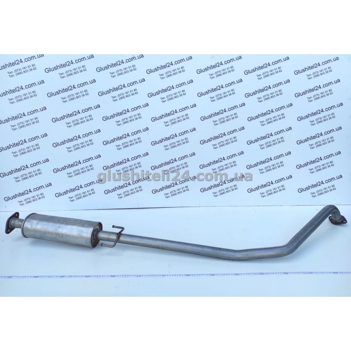 Резонатор Шевроле Авео (Chevrolet Aveo) Т200/Т250 хэтчбек/седан (05.58) Польша Polmostrow алюминизированный