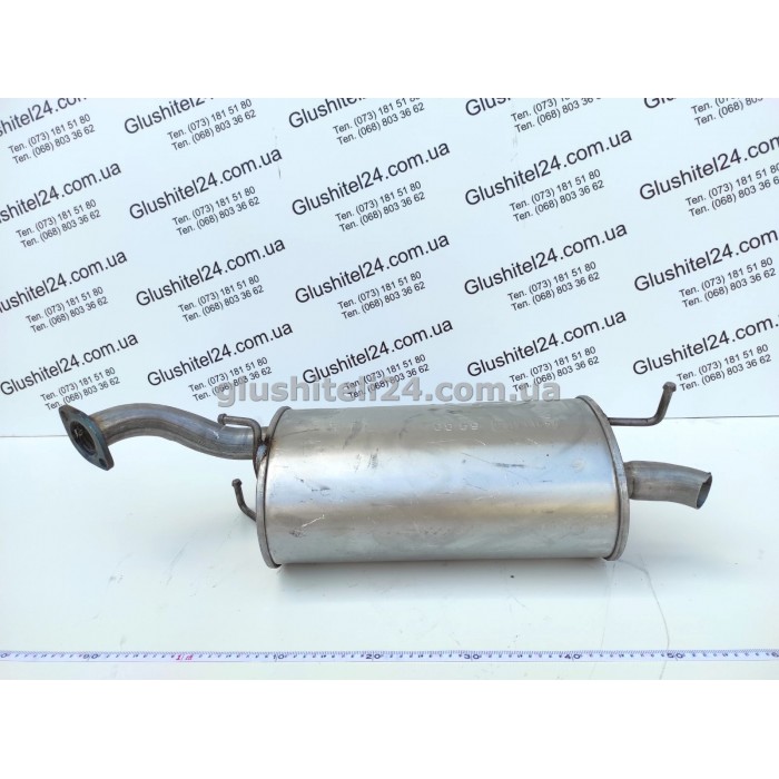 Глушитель Шевроле Авео (Chevrolet Aveo) Т200/Т250 Хэтчбек (05.59) Polmostrow алюминизированный