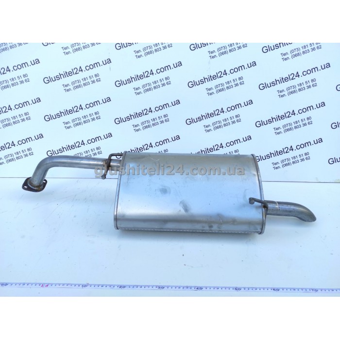 Глушник Шевроле Лачетті (Chevrolet Lacetti) 1.4/1.6/1.8 седан/універсал (05.62) алюмінізований Polmostrow