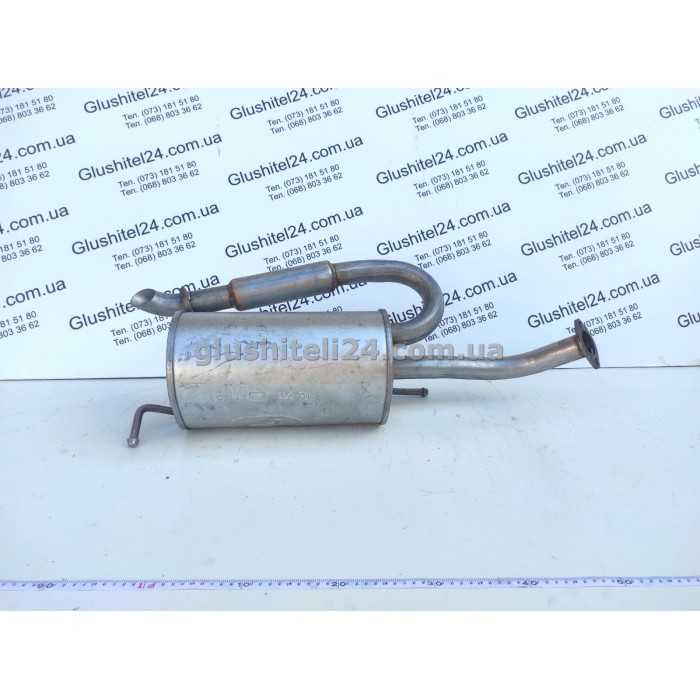 Глушитель ДЭУ Матиз (Daewoo Matiz) 0.8/1.0 05-10 (05.70) Польша Polmostrow алюминизированный