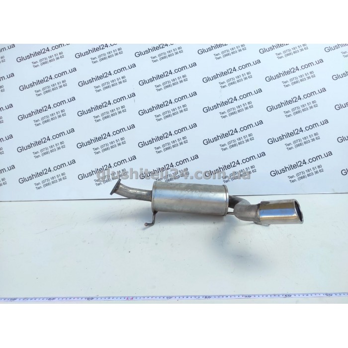 Глушитель (левый) Шевроле Каптива (Chevrolet Captiva) 2.2D - (05.76) Польша Polmostrow алюминизированная