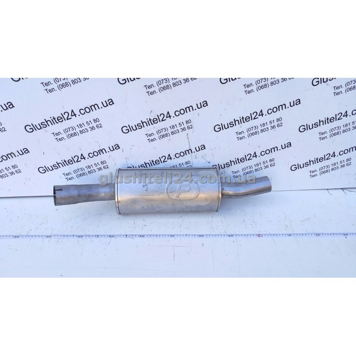 Резонатор Сітроен С25 (Citroen C25)/Фіат Дукато (Fiat Ducato)/Пежо Ж5 (Peugeot J5) 1.9TD; 2.5TD 87-94 (07.157) Polmostrow алюмінізований