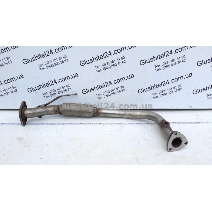 Приемная труба Фиат Пунто I (Fiat Punto I) 1,2 93-98 (07.298) Polmostrow алюминизированный