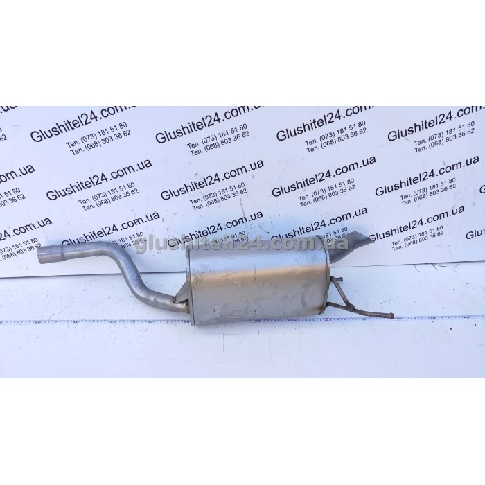 Глушитель Фиат Идея (Fiat Idea) 1.4i -16V FL 95HP 09/03- (07.310) Polmostrow алюминизированный