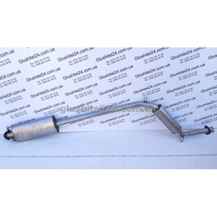 Резонатор Фіат Крома (Fiat Croma) 1.6/2.0 kat 1986-1991/ Лянча Тема (Lancia Thema) 2.0 1984-1992 (07.34) Polmostrow алюмінізований