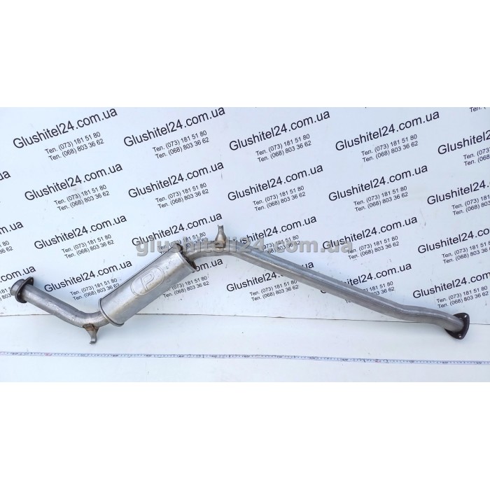 Резонатор Фиат Крома (Fiat Croma) 2.0i.e.S kat 1986-1996 (07.36) Polmostrow алюминизированный