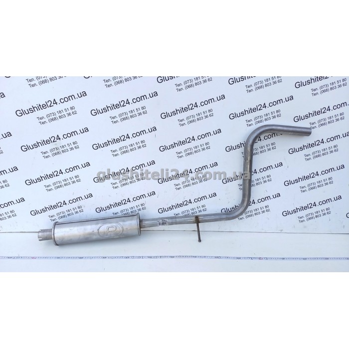 Резонатор Фиат Сиена (Fiat Siena) 1.2 1997- (07.403) Polmostrow алюминизированный